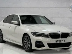 White Used 2021 BMW 320 M Sport | £22,250 (Good price)