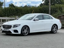 White Used 2016 Mercedes E220 AMG line Sedan | £10,995