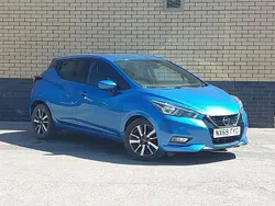 Blue Used 2019 Nissan Micra Tekna Hatchback | £13,198 (Fair price)