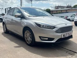 Silver Used 2017 Ford Focus Zetec Hatchback | £6,903 (Good price)