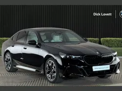 Black New 2025 BMW 520 M Sport Sedan | £47,000