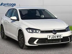 White Used 2024 VW Polo Life Hatchback | £18,890 (Fair price)