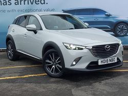Silver Used 2018 Mazda CX-3 Inclusive SUV | £12,798 (Fair price)