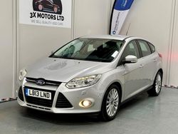Silver Used 2013 Ford Focus Titanium X Hatchback | £4,490 (Fair price)