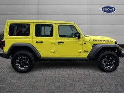 Yellow New 2024 Jeep Wrangler Rubicon SUV | £47,995 (Super price)