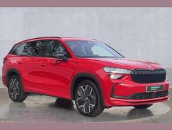 Red New 2025 Skoda Kodiaq SportLine SUV | £41,550 (Expensive)
