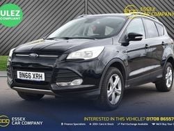 Black Used 2016 Ford Kuga Zetec SUV | £7,495 (Fair price)