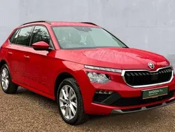 Red Used 2025 Skoda Kamiq SE SUV | £21,398 (Fair price)