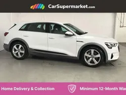 White Used 2022 Audi e-tron Comfort SUV | £18,876 (Super price)