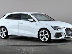 White Used 2023 Audi A3 S-Line Hatchback | £20,498 (Fair price)