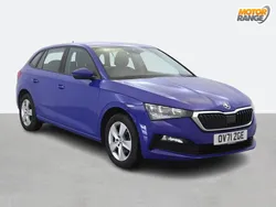 Blue Used 2021 Skoda Scala SE Hatchback | £11,895 (Fair price)