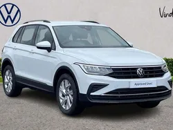 White Used 2024 VW Tiguan Life SUV | £29,688 (Good price)