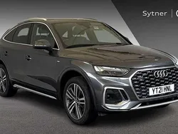 Grey Used 2021 Audi Q5 Sportback S-Line SUV | £33,000 (Fair price)
