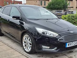 Black Used 2017 Ford Focus Titanium X Hatchback | £5,720 (Good price)