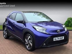 Juniper blue Used 2025 Toyota Aygo X SUV | £14,490 (Fair price)