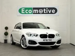 White Used 2016 BMW 118 M Sport Hatchback | £9,302 (Fair price)