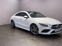White Used 2020 Mercedes CLA180 AMG line Sedan | £22,799 (Fair price)