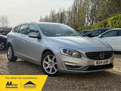 Silver Used 2014 Volvo V60 SE Lux Estate | £6,500 (Good price)
