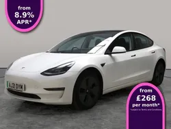 White Used 2021 Tesla Model 3 Long Range Sedan | £17,458 (Fair price)