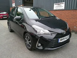 Black Used 2019 Toyota Yaris Hatchback | £10,295 (Fair price)