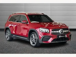 Red Used 2021 Mercedes GLB200 AMG line SUV | £25,095 (Fair price)