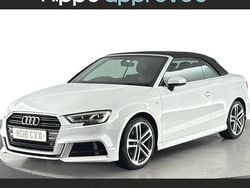 Used 2018 Audi A3 Cabriolet S-Line Cabriolet | £15,340 (Fair price)