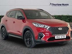 Red Used 2020 Hyundai Tucson N Line SUV | £16,499 (Fair price)