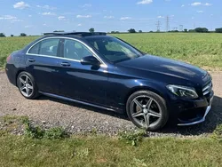 Blue Used 2017 Mercedes C200 AMG Line Premium Sedan | £16,895 (Fair price)