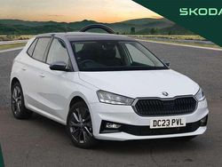 Moon white metallic body / graphite grey metallic roof Used 2023 Skoda Fabia Colour Edition Hatchback | £15,995 (A bit pricey)