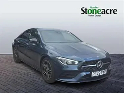 Blue Used 2022 Mercedes CLA200 AMG Line Premium Coupe | £23,695 (Fair price)