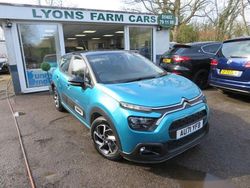 Blue Used 2021 Citroën C3 PureTech Hatchback | £12,995 (Fair price)