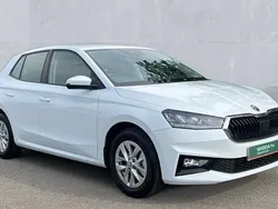 Moon white metallic Used 2023 Skoda Fabia Comfort Hatchback | £13,850 (Good price)