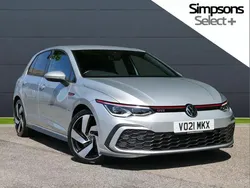 Silver Used 2021 VW Golf VIII GTI Hatchback | £24,995 (Good price)