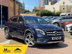 Blue Used 2017 Mercedes GLA220 AMG line SUV | £12,878 (Fair price)