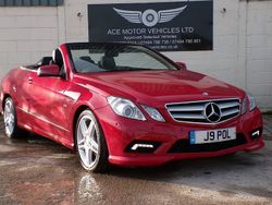 Red Used 2010 Mercedes E350 Cabriolet | £6,999 (Fair price)