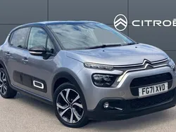 Grey Used 2021 Citroën C3 PureTech Hatchback | £11,736 (Fair price)