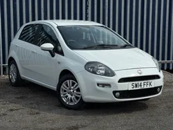 White Used 2014 Fiat Punto Easy Hatchback | £3,595 (Fair price)