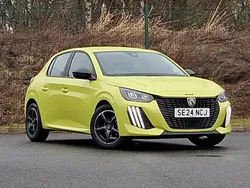 Yellow New 2024 Peugeot 208 Active Hatchback | £17,298 (Fair price)