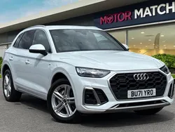 White Used 2021 Audi Q5 S-Line SUV | £26,590 (Fair price)
