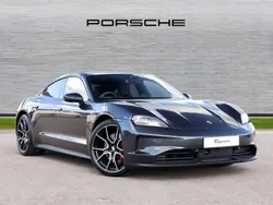 Volcano grey metallic New 2024 Porsche Taycan 4S Sedan | £85,990 (Super price)