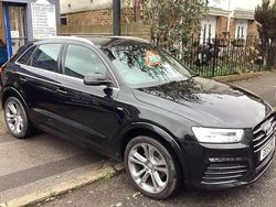 Black Used 2015 Audi Q3 S-Line SUV | £12,995 (Fair price)