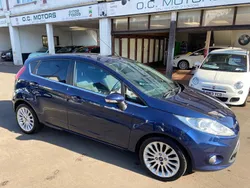 Blue Used 2012 Ford Fiesta Titanium Hatchback | £4,295 (Fair price)