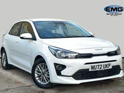 White Used 2022 Kia Rio Hatchback | £12,695 (A bit pricey)