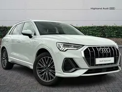 White Used 2023 Audi Q3 S-Line SUV | £31,985 (Good price)