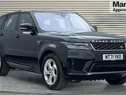 Black Used 2021 Land Rover Range Rover Sport HSE SUV | £38,592 (Fair price)