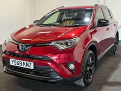 Red Used 2018 Toyota RAV4 Hybrid SUV | £14,695 (Fair price)
