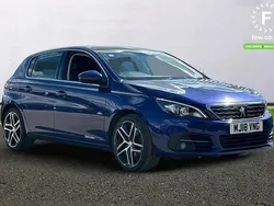 Blue Used 2018 Peugeot 308 Allure Hatchback | £8,999 (Fair price)