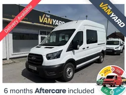 Frozen white (solid paint) Used 2021 Ford Transit Estate | £20,999 (Expensive)