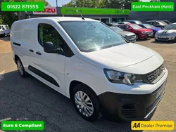 White Used 2021 Peugeot Partner Premium MPV | £12,999 (Expensive)