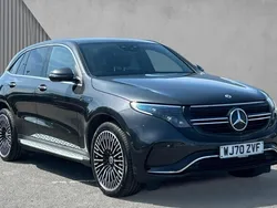 Grey Used 2020 Mercedes EQC400 AMG Line Premium Plus SUV | £28,363 (A bit pricey)